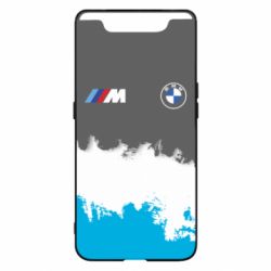 Чехол для Samsung A80 BMW logo and gray background - PrintSalon