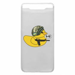 Чехол для Samsung A80 Боевая утка - PrintSalon
