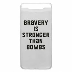 Чехол для Samsung A80 Bravery is stronger - PrintSalon