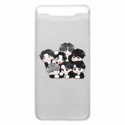Чохол для Samsung A80 BTS Cute Art - PrintSalon