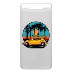Чехол для Samsung A80 Car and sunset - PrintSalon
