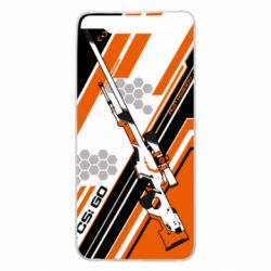 Чохол для Samsung A80 CS: GO AWP Asiimov Skin - PrintSalon