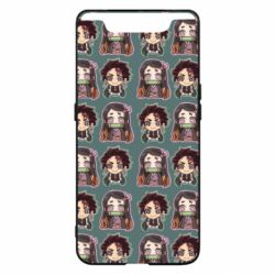 Чехол для Samsung A80 Cute Tanjiro with Nezuko - PrintSalon