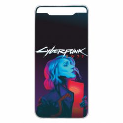 Чохол для Samsung A80 Cyberpunk Girl Portrait - PrintSalon