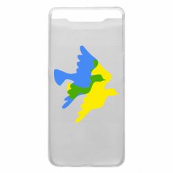 Чехол для Samsung A80 Dove flag of Ukraine - PrintSalon