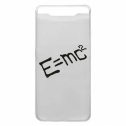 Чехол для Samsung A80 E=mc2 - PrintSalon