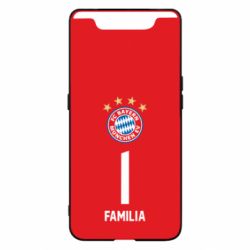Чехол для Samsung A80 FC Bayern. Твоя фамилия, номер (англ.) - PrintSalon