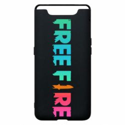 Чехол для Samsung A80 Free fire gradient logo - PrintSalon