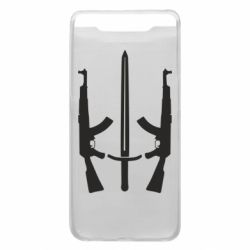 Чохол для Samsung A80 Герб добровольчих батальйонів - PrintSalon