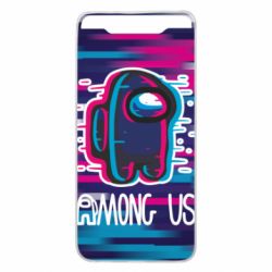 Чехол для Samsung A80 Glitch Among Us - PrintSalon