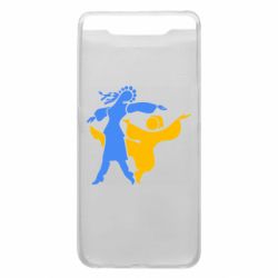 Чехол для Samsung A80 Гопак. Девушка и парень - PrintSalon