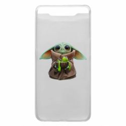Чехол для Samsung A80 Grogu and Kermit - PrintSalon