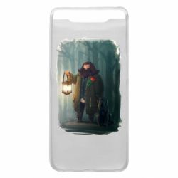 Чехол для Samsung A80 Хагрид в лесу - PrintSalon