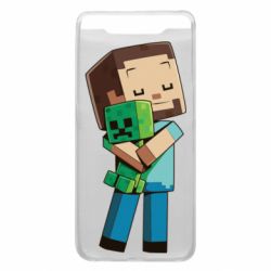 Чохол для Samsung A80 Heroes from Minecraft - PrintSalon