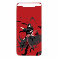 Чохол для Samsung A80 Itachi Uchiha with crows - PrintSalon