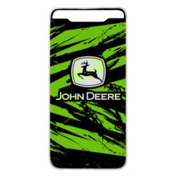 Чохол для Samsung A80 John Deere and green background - PrintSalon