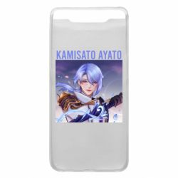 Чехол для Samsung A80 Kamisato Ayato - PrintSalon