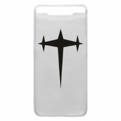 Чехол для Samsung A80 Kill la Kill Three-Star Uniform Logo-PrintSalon Чехол для Samsung A80 Kill la Kill Three-Star Uniform Logo