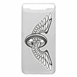 Чехол для Samsung A80 Колесо и крылья - PrintSalon