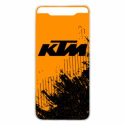 Чехол для Samsung A80 KTM and grunge background - PrintSalon