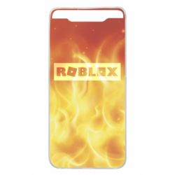 Чохол для Samsung A80 Logo and fire - PrintSalon