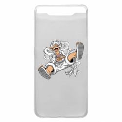 Чехол для Samsung A80 Луффи пробуждение - PrintSalon