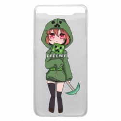 Чехол для Samsung A80 Minecraft anime - PrintSalon