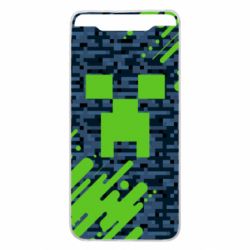 Чехол для Samsung A80 Minecraft Creeper - PrintSalon