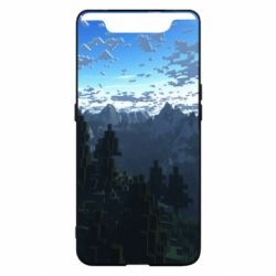 Чохол для Samsung A80 Minecraft nature