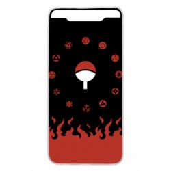 Чехол для Samsung A80 Naruto Sasuke Uchiha Sharingan - PrintSalon