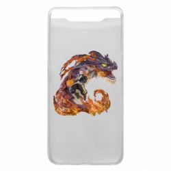 Чехол для Samsung A80 Natsu with a dragon - PrintSalon
