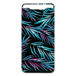 Чохол для Samsung A80 Neon Palm Leaves - PrintSalon