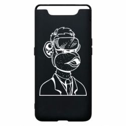 Чехол для Samsung A80 Обезьяна в виртуальных очках - PrintSalon