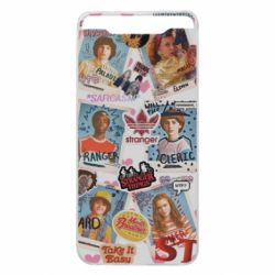 Чехол для Samsung A80 Очень странные дела. Стикеры - PrintSalon