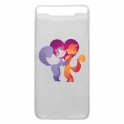 Чохол для Samsung A80 Парочка. Котики - PrintSalon