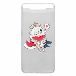 Чохол для Samsung A80 Паймон з кавуном - PrintSalon