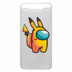 Чохол для Samsung A80 Pikachu Among Us - PrintSalon