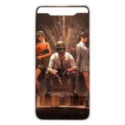 Чехол для Samsung A80 Pubg on the throne - PrintSalon
