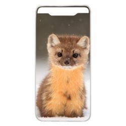 Чехол для Samsung A80 Пушистая куница - PrintSalon