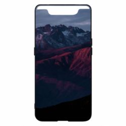 Чохол для Samsung A80 Red mountains - PrintSalon