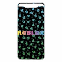 Чехол для Samsung A80 Roblox And Logo 3D - PrintSalon