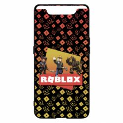 Чехол для Samsung A80 Roblox Heroes 3D