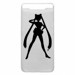 Чохол для Samsung A80 Sailor Moon silhouette - PrintSalon