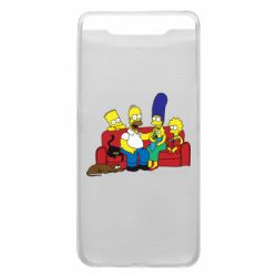 Чехол для Samsung A80 Simpsons At Home - PrintSalon