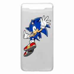 Чехол для Samsung A80 Sonic and the jump - PrintSalon