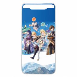 Чехол для Samsung A80 Teyvat Genshin Impact - PrintSalon