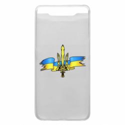 Чехол для Samsung A80 Украина трезубец - PrintSalon