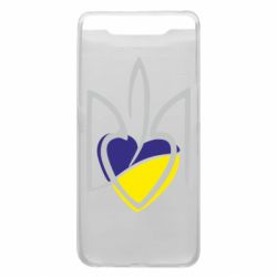 Чехол для Samsung A80 Ukrainian heart - PrintSalon
