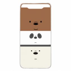 Чохол для Samsung A80 We bare bears ice cream - PrintSalon