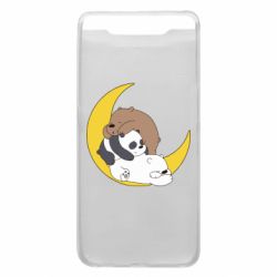 Чехол для Samsung A80 We bare bears sleep - PrintSalon